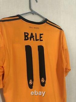 Bale #11 Real Madrid 2013/14 Large 3rd Football Shirt Jersey Trikot Adidas BNWT