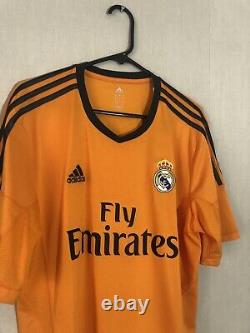 Bale #11 Real Madrid 2013/14 Large 3rd Football Shirt Jersey Trikot Adidas BNWT