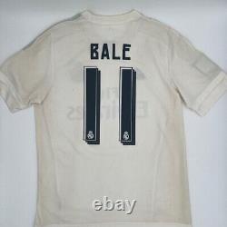 Bale #11 Real Madrid 2015/2016 Home ORIGINAL Adidas Rare Soccer Jersey (M)