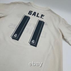 Bale #11 Real Madrid 2015/2016 Home ORIGINAL Adidas Rare Soccer Jersey (M)