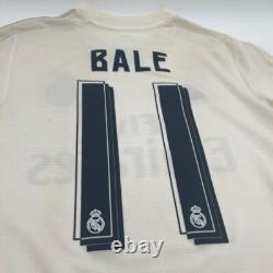 Bale #11 Real Madrid 2015/2016 Home ORIGINAL Adidas Rare Soccer Jersey (M)