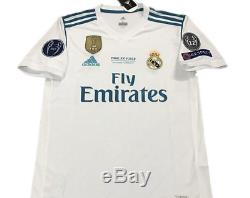 Bale Limited Edition Real Madrid Champions League Final 17/18 Home Jersey