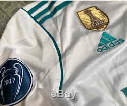 Bale Limited Edition Real Madrid Champions League Final 17/18 Home Jersey