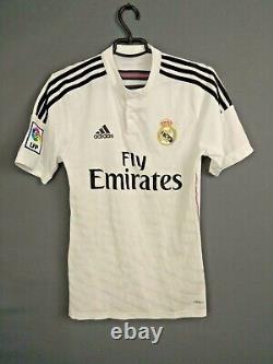 Bale Real Madrid Jersey Authentic 2014/15 Player Issue SMALL Shirt Adizero ig93