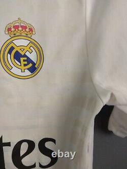 Bale Real Madrid Jersey Authentic 2014/15 Player Issue SMALL Shirt Adizero ig93