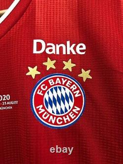 Bayern Munich 2019-2020 Champions League Final Lisbon player version jersey