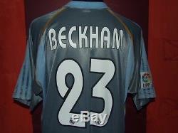 Beckham Real Madrid 2003/2004 Maglia Shirt Calcio Football Maillot Jersey Soccer