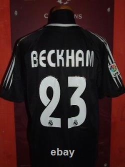 Beckham Real Madrid M 2004/05 Maglia Shirt Calcio Football Maillot Jersey Soccer