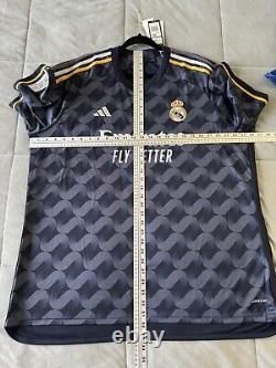 Bellingham #5 2XL Adidas Real Madrid Away Champions League Jersey