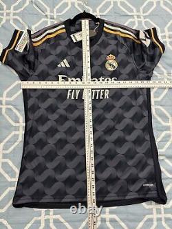 Bellingham #5 LARGE Adidas Real Madrid Away Champions League Jersey