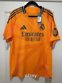 Bellingham #5 Men's XL Adidas Real Madrid Authentic Away Limited Edition Jersey