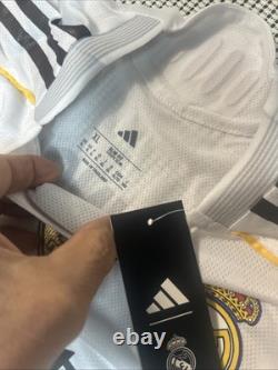 Bellingham #5 Men's XL Adidas Real Madrid Authentic Home Jersey