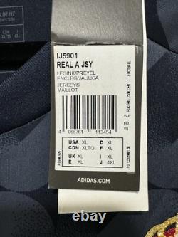 Bellingham #5 Mens EXTRA LARGE Adidas Real Madrid Away Champions League Jersey