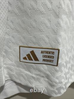 Bellingham #5 Mens MEDIUM Adidas Real Madrid Authentic Super Copa Jersey L/S