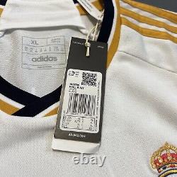 Bellingham Real Madrid Jersey 23/24 Home Mens Soccer Shirt HR3796 Adidas Size XL