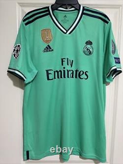 Benzema #9 Mens XL Real Madrid Away Jersey Champions League