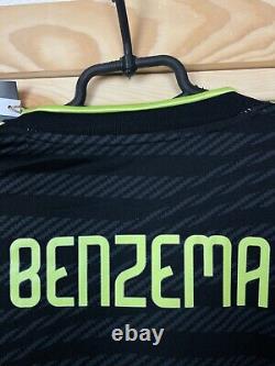 Benzema Real Madrid Jersey Third Football Shirt 2022 2023 Adidas Soccer Mens M