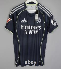 Bnwt Real Madrid 2025 2026 Away Football Shirt Jersey Adidas #10 Mbappe
