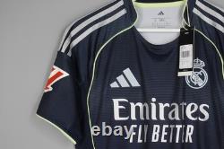 Bnwt Real Madrid 2025 2026 Away Football Shirt Jersey Adidas #10 Mbappe