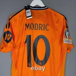 Bnwt Real Madrid Spain 2024 2025 Away Football Shirt Jersey Adidas #10 Modric