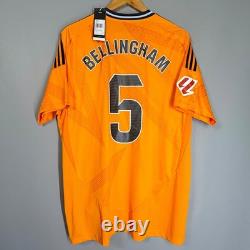 Bnwt Real Madrid Spain 2024 2025 Away Football Shirt Jersey Adidas #5 Bellingham