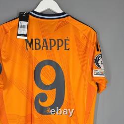 Bnwt Real Madrid Spain 2024 2025 Away Football Shirt Jersey Adidas #9 Mbappe
