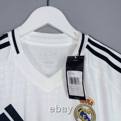 Bnwt Real Madrid Spain 2024 2025 Home Football Shirt Jersey Adidas #9 Mbappe