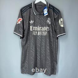 Bnwt Real Madrid Spain 2024 2025 Third Football Shirt Jersey Adidas #8 Valverde