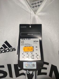 Bnwt Ronaldo Nazario 9 Real Madrid 2004 2005 Home Adidas Shirt Jersey Trikot XL