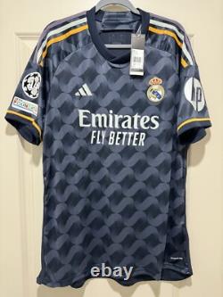 Brahim #21 Mens XL Adidas Real Madrid Away Jersey Stadium Champions League