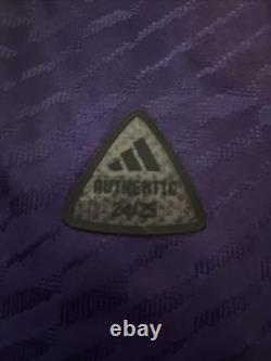 Brand New Real Madrid 24/25 Authentic Y-3 Jersey Purple Size M Authentic