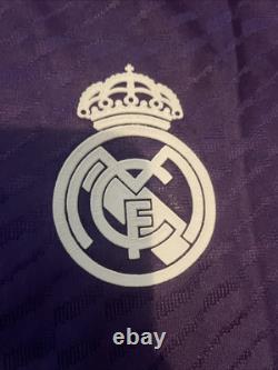 Brand New Real Madrid 24/25 Authentic Y-3 Jersey Purple Size M Authentic