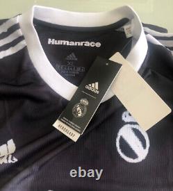 Brand New with Tags Real Madrid Mens Human Race Jersey Black XL Rare & Pristine