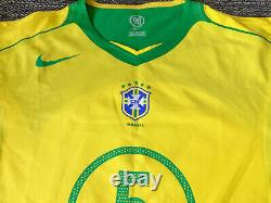 Brazil Jersey 2004/05 Match Worn Brasil Trikot Emerson Juve Real Madrid Gremio