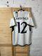 CAMAVINGA REAL MADRID JERSEY HOME FOOTBALL SOCCER SHIRT ADIDAS CAMISETA MEN sz L