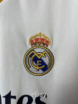 CAMAVINGA REAL MADRID JERSEY HOME FOOTBALL SOCCER SHIRT ADIDAS CAMISETA MEN sz L