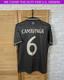 CAMAVINGA REAL MADRID JERSEY THIRD FOOTBALL SOCCER SHIRT 2024 ADIDAS MEN sz M