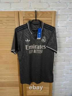 CAMAVINGA REAL MADRID JERSEY THIRD FOOTBALL SOCCER SHIRT 2024 ADIDAS MEN sz M
