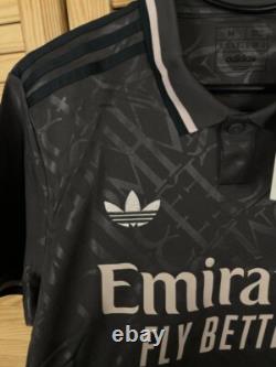 CAMAVINGA REAL MADRID JERSEY THIRD FOOTBALL SOCCER SHIRT 2024 ADIDAS MEN sz M