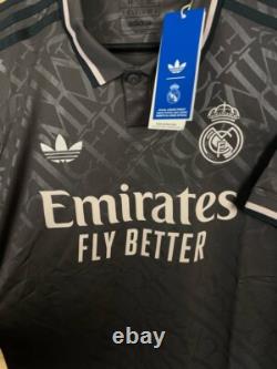 CAMAVINGA REAL MADRID JERSEY THIRD FOOTBALL SOCCER SHIRT 2024 ADIDAS MEN sz M