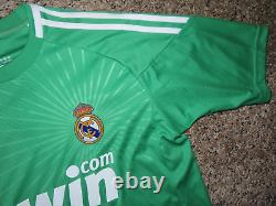 CASILLAS #1 REAL MADRID Official Game Match Jersey Soccer L 2010