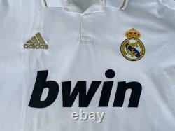 CF Real Madrid 2011/2012 Home Football Shirt Jersey Camiseta Gold Adidas V13659
