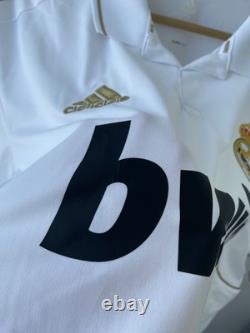 CF Real Madrid 2011/2012 Home Football Shirt Jersey Camiseta Gold Adidas V13659