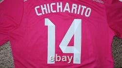 CHICHARITO #14 REAL MADRID CF Official Player Issued Soccer Jersey XL 2014-2015