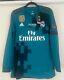 CR7 Real Madrid 2018 Bicycle Jersey Away Long Sleeve Size S
