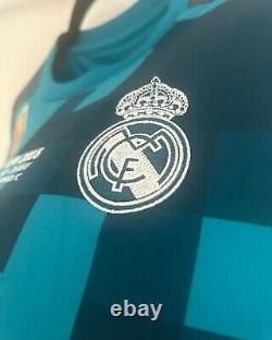 CR7 Real Madrid 2018 Bicycle Jersey Away Long Sleeve Size S