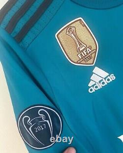 CR7 Real Madrid 2018 Bicycle Jersey Away Long Sleeve Size S