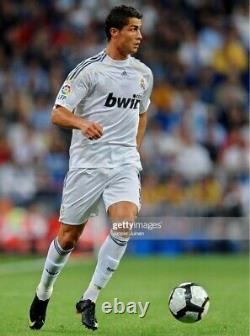 CR7 Ronaldo Real Madrid Adidas Jersey Soccer Shirt 2009/10 #9 Size M Original
