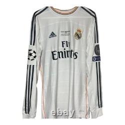 CR7 Ronaldo Real Madrid Adidas Soccer Long Sleeve Jersey Shirt 13/14 Size L