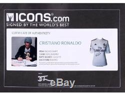 CRISTIANO RONALDO Autographed Real Madrid Jersey Shirt ICONS